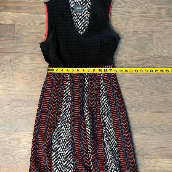 Maeve Black Geometric Pattern Dress - Picture 3 of 5